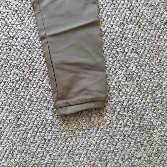 Zara men’s small pants tapered NWT tan pockets string tie waist/waist stretch - Picture 13 of 14